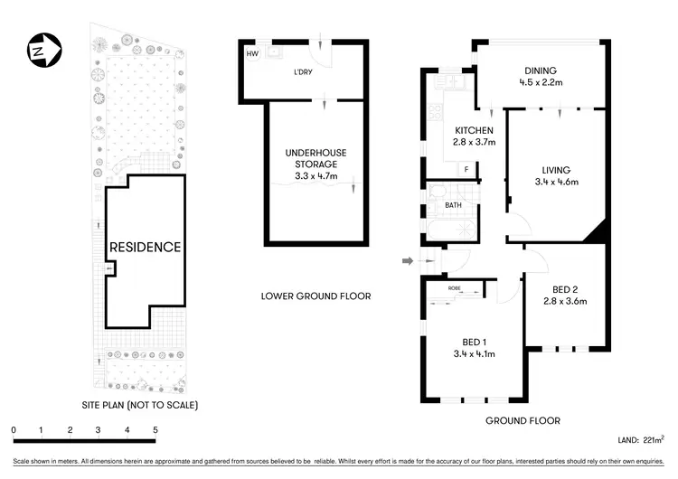 Floorplan of Homely house listing, 22 Premier Street, Neutral Bay NSW 2089