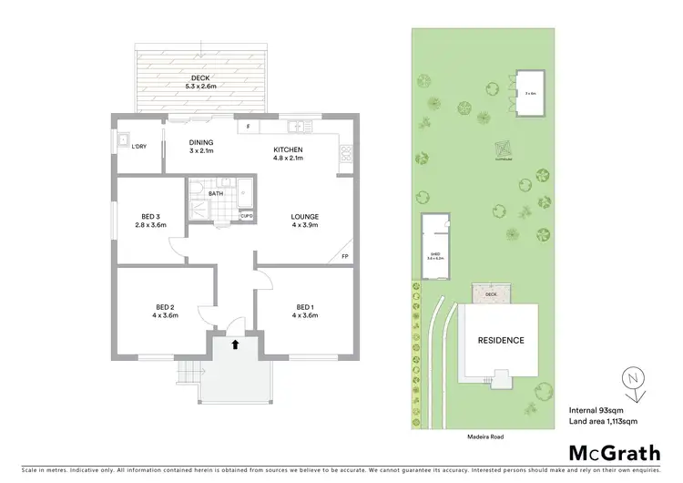 Floorplan of Homely house listing, 17 Madeira Road, Mudgee NSW 2850