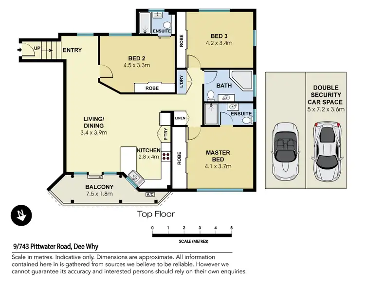 Floorplan of Homely apartment listing, 9/743 Pittwater Road, Dee Why NSW 2099