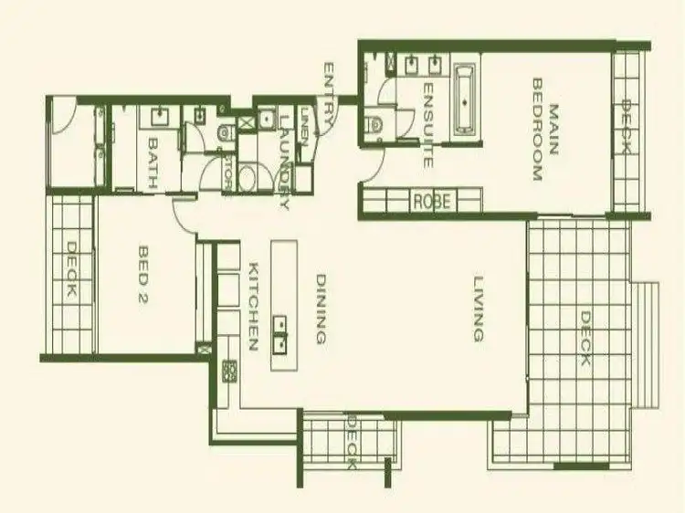 Floorplan of Homely apartment listing, 12/86 Toolga Street, Yaroomba QLD 4573