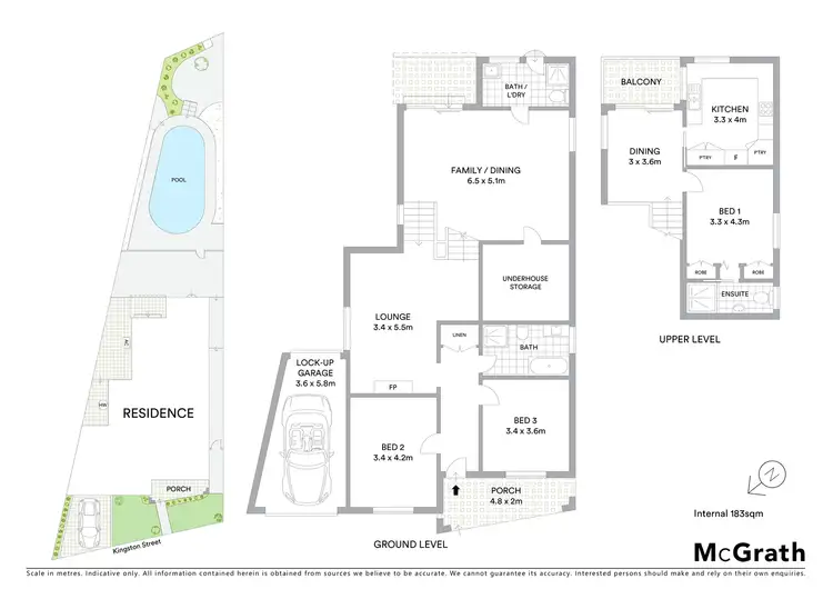 Floorplan of Homely house listing, 109 Kingston Street, Haberfield NSW 2045
