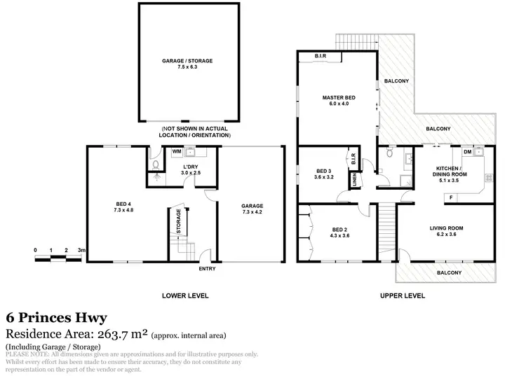 Floorplan of Homely house listing, 6 Princes Highway, Figtree NSW 2525