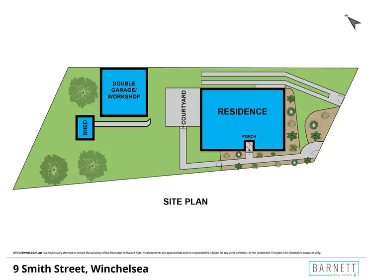 Floorplan of Homely house listing, 9 Smith Street, Winchelsea VIC 3241
