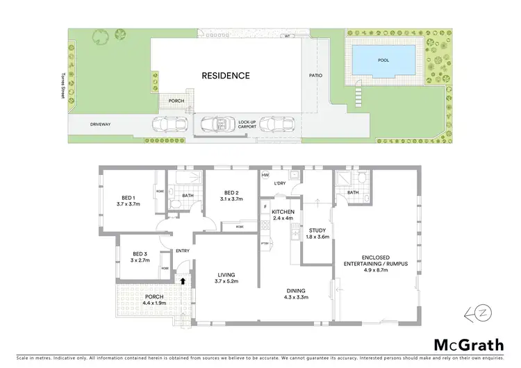 Floorplan of Homely house listing, 18 Torres Street, Killarney Vale NSW 2261