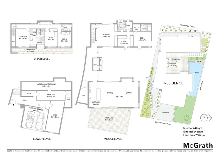 Floorplan of Homely house listing, 9 San Simeon Circuit, Sapphire Beach NSW 2450