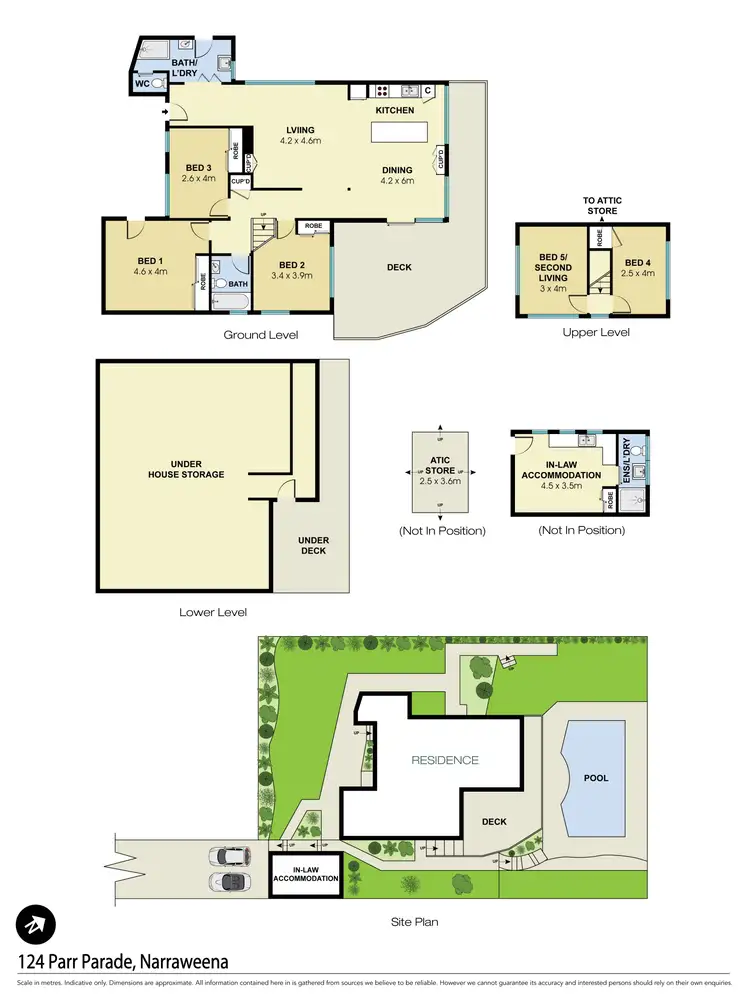 Floorplan of Homely house listing, 124 Parr Parade, Narraweena NSW 2099