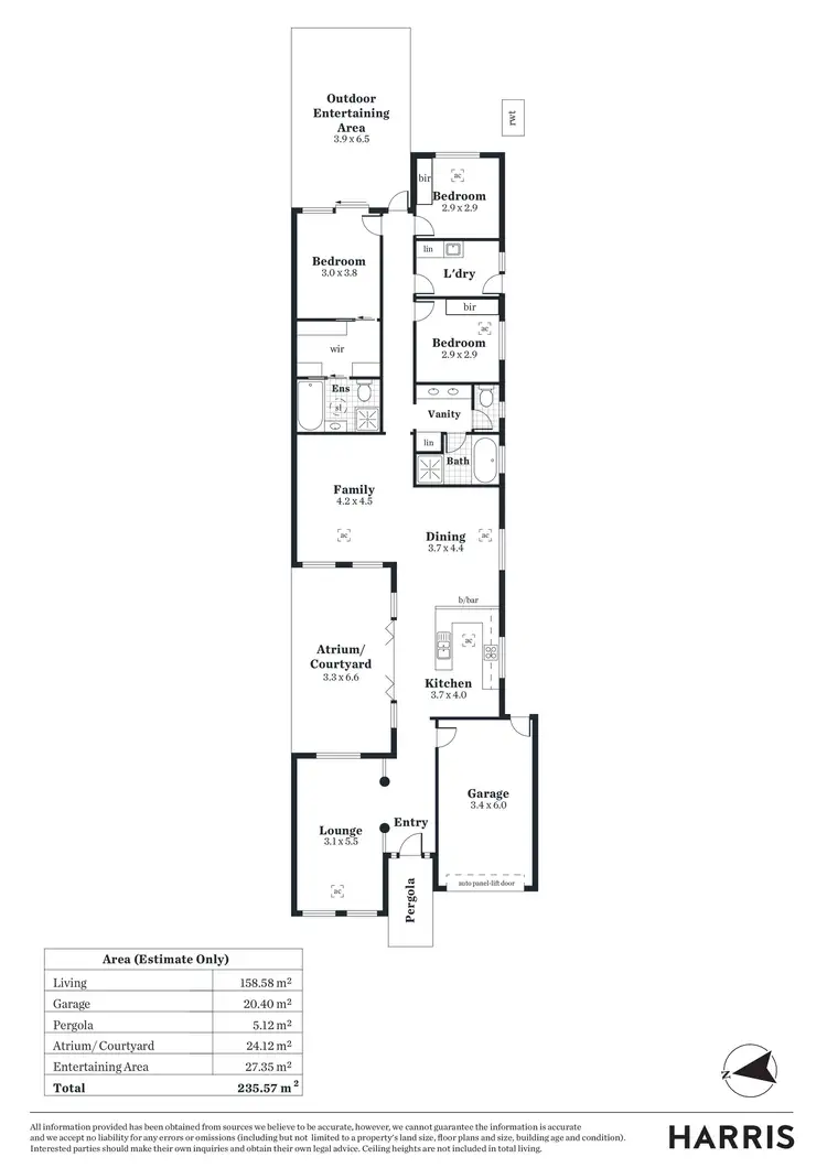 Floorplan of Homely house listing, 14 Munster Street, Windsor Gardens SA 5087