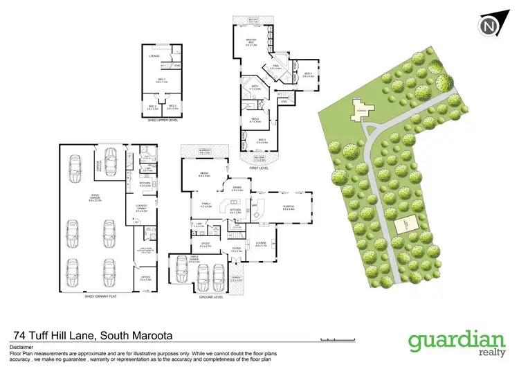 Floorplan of Homely house listing, 74 Tuff Hill Lane, South Maroota NSW 2756