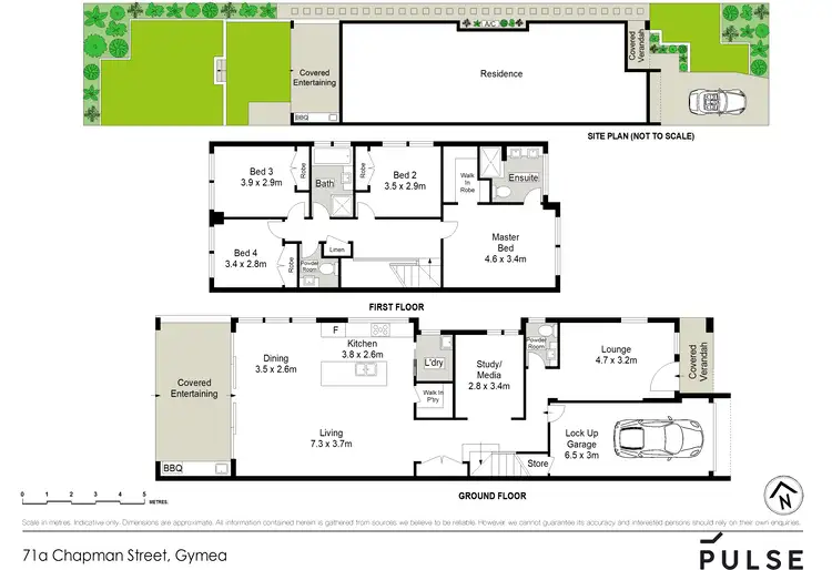 Floorplan of Homely house listing, 71A Chapman Street, Gymea NSW 2227