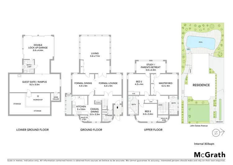 Floorplan of Homely house listing, 3 John Dykes Avenue, Vaucluse NSW 2030