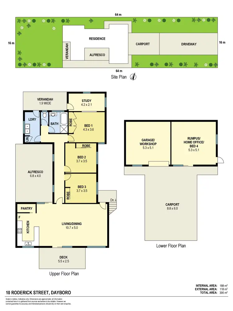 Floorplan of Homely house listing, 10 Roderick Street, Dayboro QLD 4521
