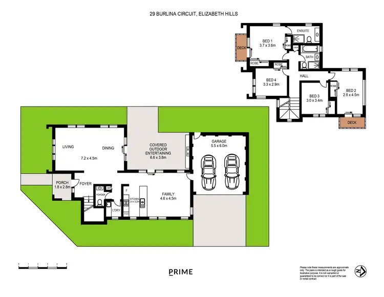 Floorplan of Homely house listing, 29 Burlina Circuit, Elizabeth Hills NSW 2171