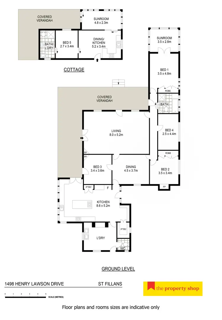 Floorplan of Homely rural property listing, 1498 Henry Lawson Drive, Mudgee NSW 2850