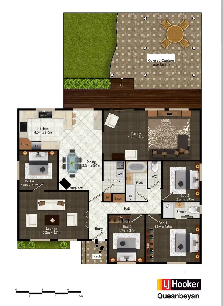 Floorplan of Homely house listing, 12 Ash Street, Queanbeyan NSW 2620