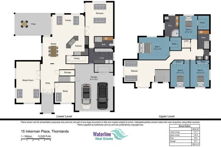 Floorplan of Homely house listing, 15 Inkerman Place, Thornlands QLD 4164