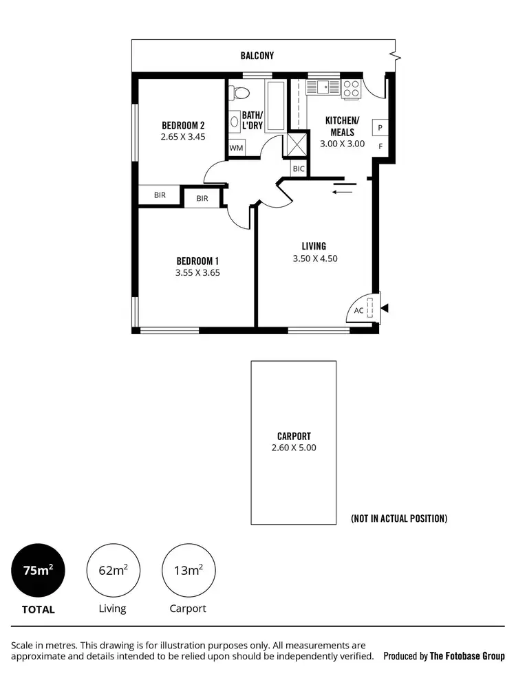 Floorplan of Homely unit listing, 6/23 Tudor Street, Dulwich SA 5065