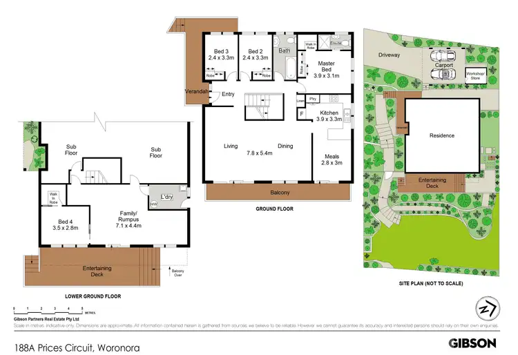 Floorplan of Homely house listing, 188A Prices Circuit, Woronora NSW 2232
