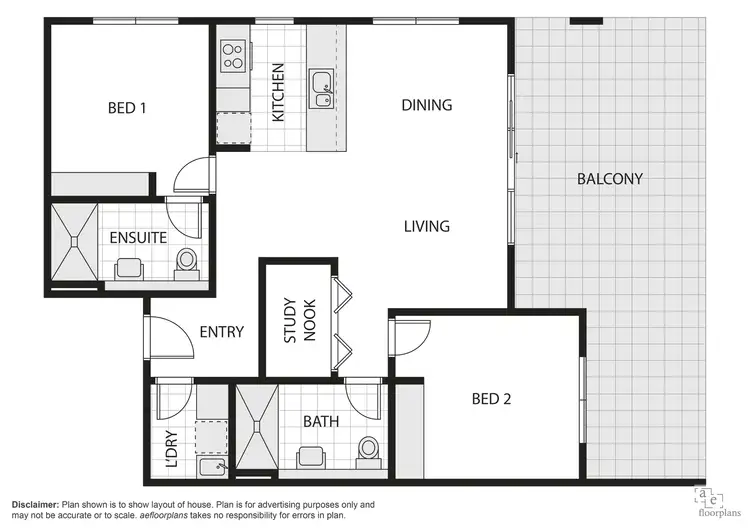 Floorplan of Homely apartment listing, 4/40 Philip Hodgins Street, Wright ACT 2611