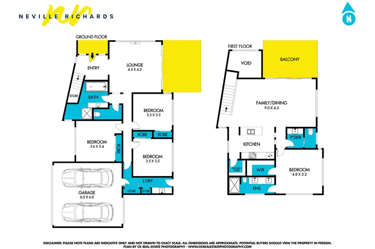 Floorplan of Homely house listing, 1 Positano Place, Indented Head VIC 3223