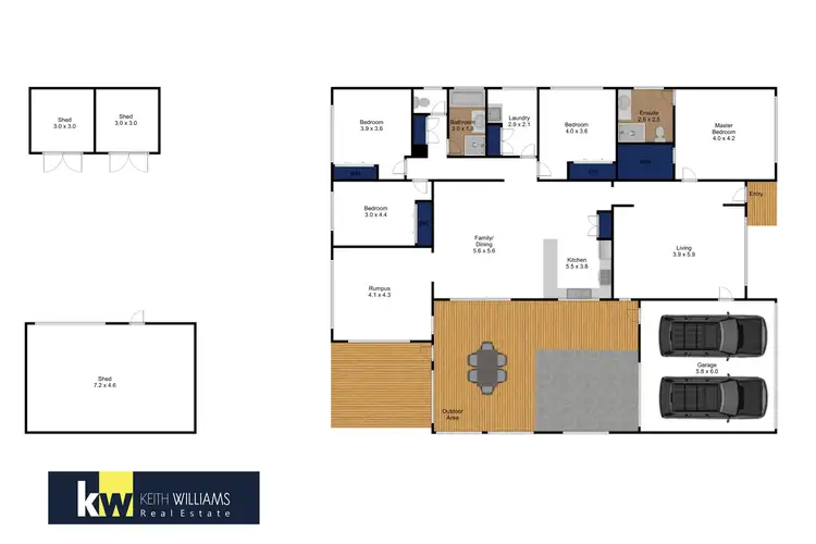 Floorplan of Homely house listing, 11 Mapleson Drive, Traralgon VIC 3844
