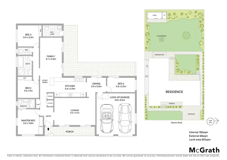 Floorplan of Homely house listing, 6 Oporto Road, Mudgee NSW 2850