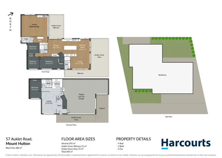 Floorplan of Homely house listing, 57 Auklet Road, Mount Hutton NSW 2290