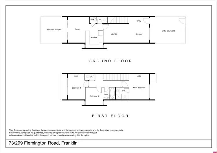 Floorplan of Homely apartment listing, 73/299 Flemington Road, Franklin ACT 2913