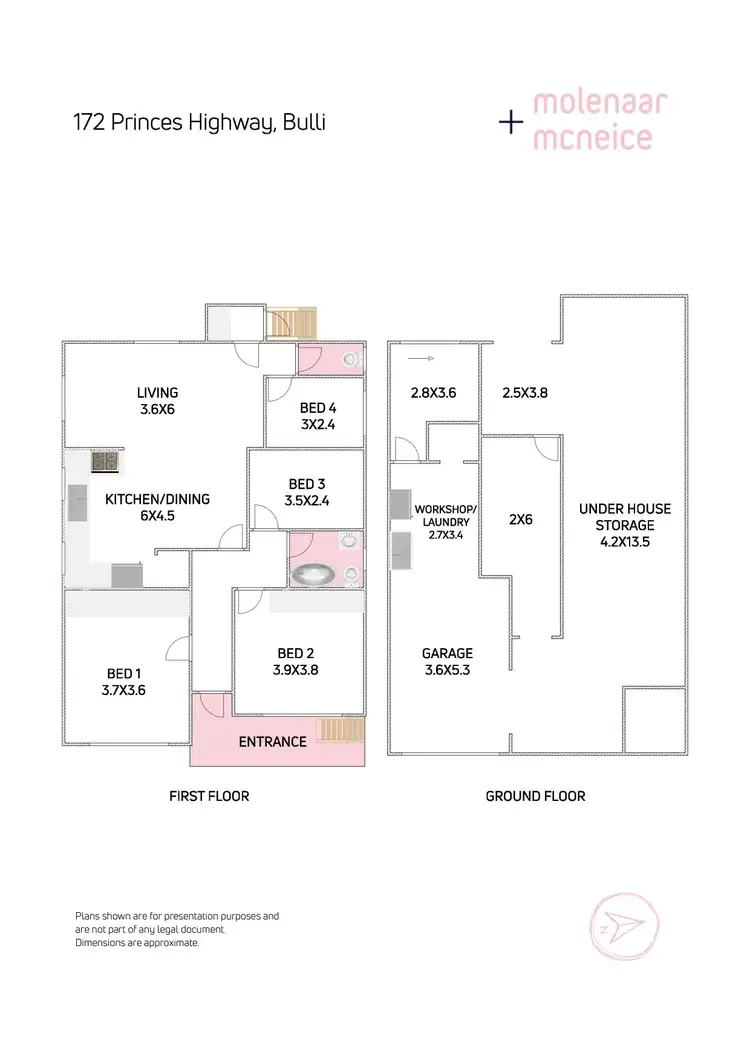 Floorplan of Homely house listing, 172 Princes Highway, Bulli NSW 2516