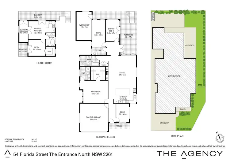 Floorplan of Homely house listing, 54 Florida Street, The Entrance North NSW 2261