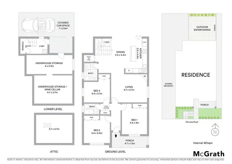 Floorplan of Homely house listing, 29 Olympia Road, Naremburn NSW 2065