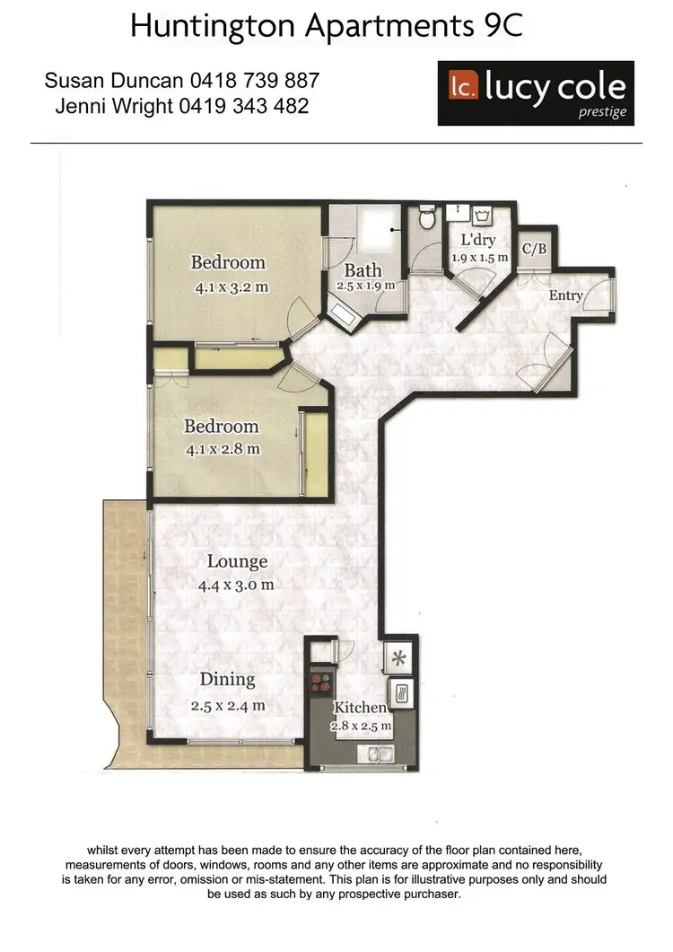 Floorplan of Homely apartment listing, 9C/10 Marine Parade, Southport QLD 4215