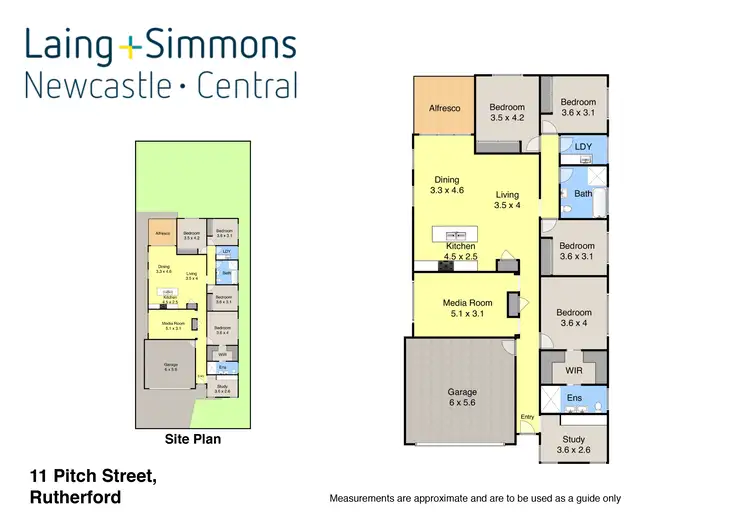 Floorplan of Homely house listing, 11 Pitch Street, Rutherford NSW 2320