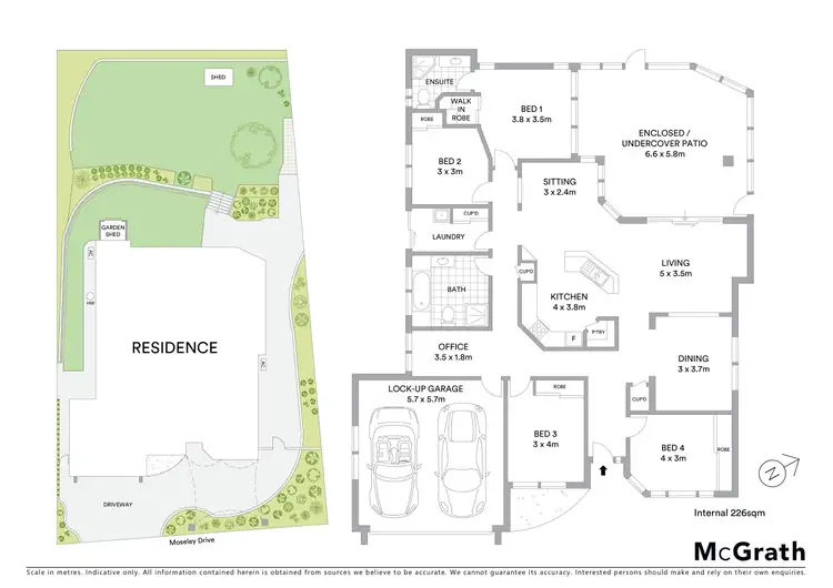 Floorplan of Homely house listing, 18 Moseley Drive, Boambee East NSW 2452