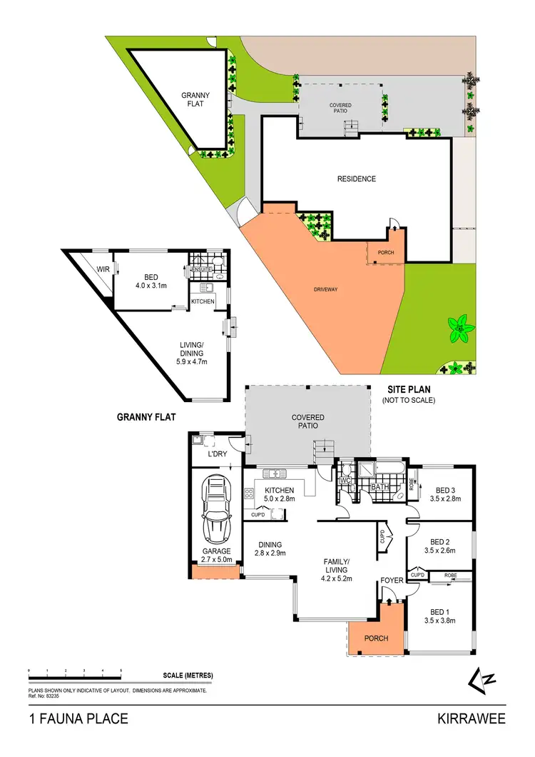 Floorplan of Homely house listing, 1 Fauna Place, Kirrawee NSW 2232