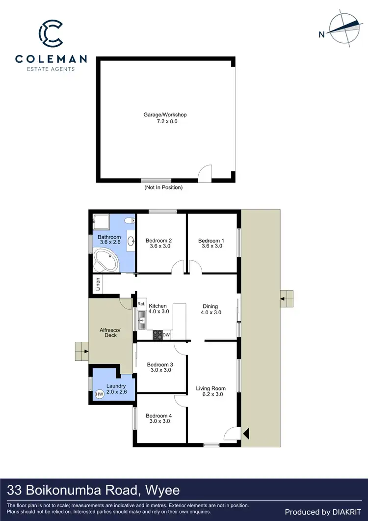 Floorplan of Homely house listing, 33 Boikonumba Road, Wyee NSW 2259