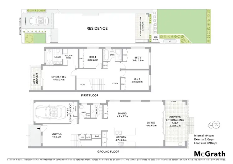 Floorplan of Homely semi-detached listing, 288a Burraneer Bay Road, Caringbah South NSW 2229