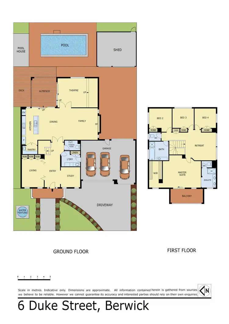 Floorplan of Homely house listing, 6 Duke Street, Berwick VIC 3806