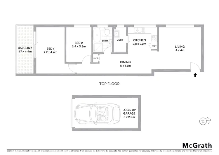 Floorplan of Homely apartment listing, 9/32 Mcburney Road, Cabramatta NSW 2166