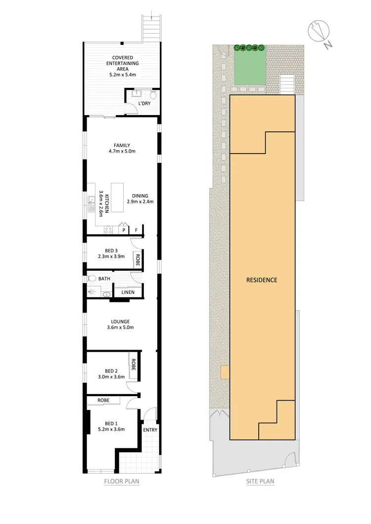 Floorplan of Homely house listing, 184 Addison Road, Marrickville NSW 2204