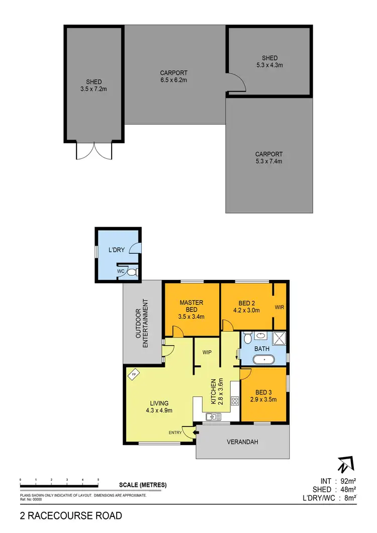 Floorplan of Homely house listing, 2 Racecourse Road, Wedderburn VIC 3518