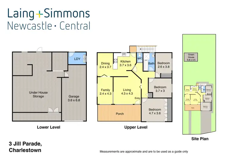Floorplan of Homely house listing, 3 Jill Parade, Charlestown NSW 2290