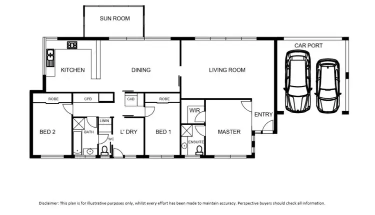 Floorplan of Homely rural property listing, 55 Landale Road, Tooradin VIC 3980