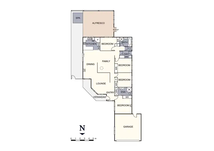 Floorplan of Homely house listing, 69 Ormonde Road, Ferntree Gully VIC 3156