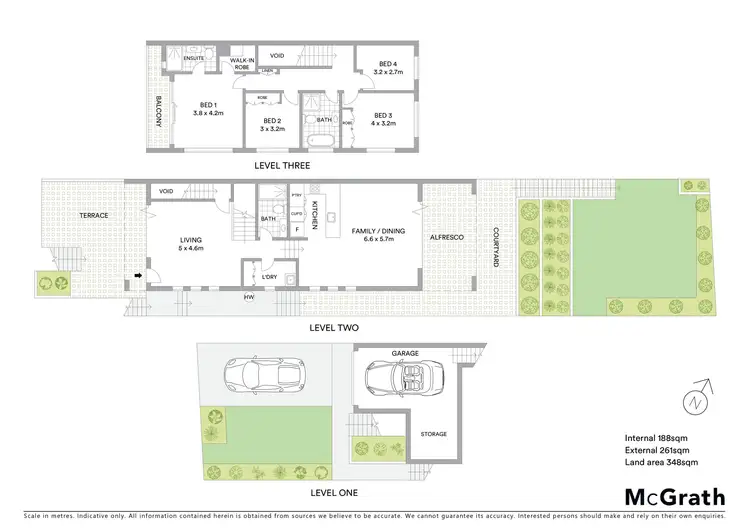 Floorplan of Homely semi-detached listing, 73a Matson Crescent, Miranda NSW 2228