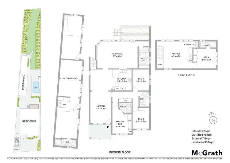 Floorplan of Homely house listing, 54 Clancy Street, Padstow Heights NSW 2211