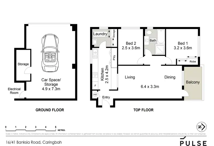 Floorplan of Homely apartment listing, 16/41-43 Banksia Road, Caringbah NSW 2229