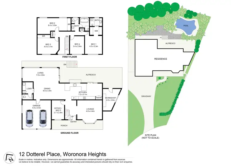 Floorplan of Homely house listing, 12 Dotterel Place, Woronora Heights NSW 2233