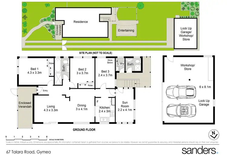 Floorplan of Homely house listing, 67 Talara Road, Gymea NSW 2227