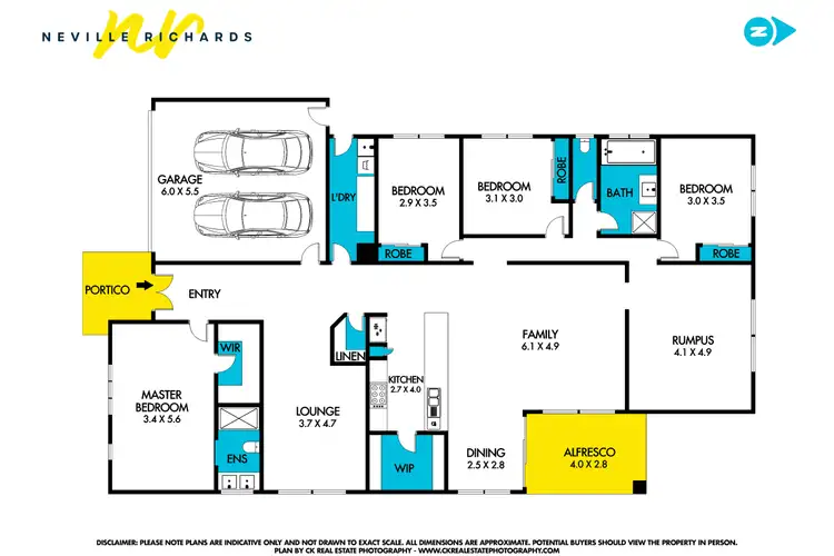 Floorplan of Homely house listing, 33 Oceania Drive, Curlewis VIC 3222