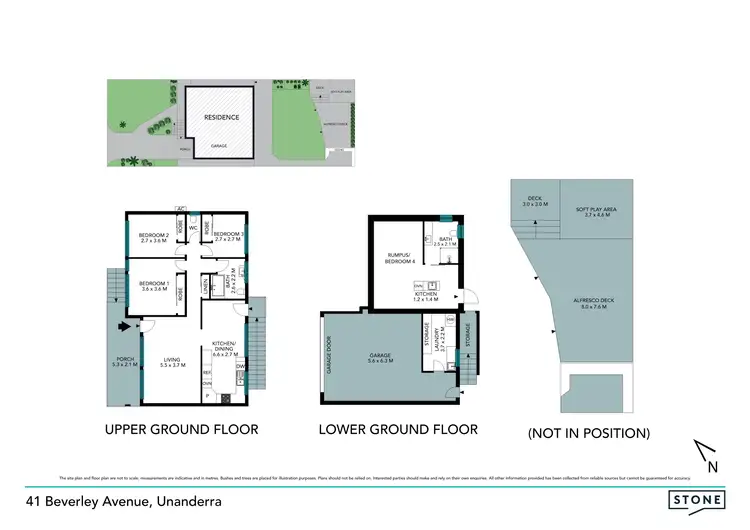 Floorplan of Homely house listing, 41 Beverley Avenue, Unanderra NSW 2526
